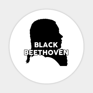 Black Beethoven Magnet